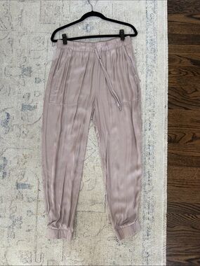 Bella Dahl Dusty Mauve Drawstring Joggers